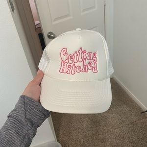 Bridal trucker hat